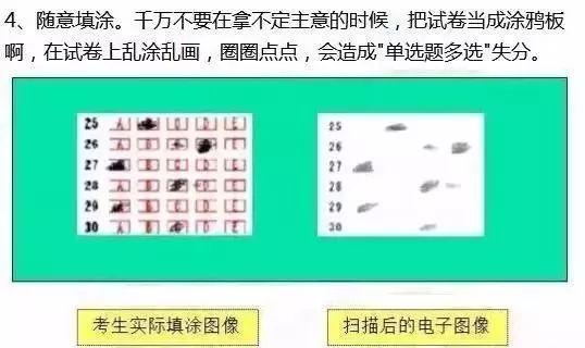 【考生必读】高考答题卡如何正确使用，避免不必要的丢分？