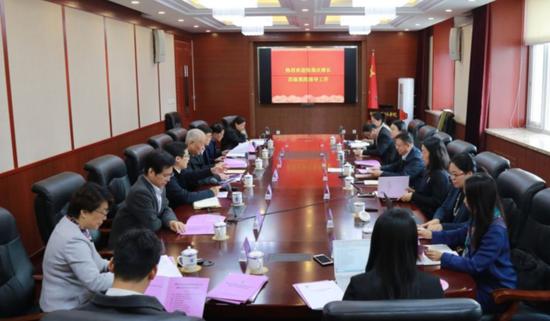 <a href='/Gaokao/College/Details/GBBK0891'>中国中医科学院大学</a>建设工作汇报会召开。来源:中国中医科学院官网