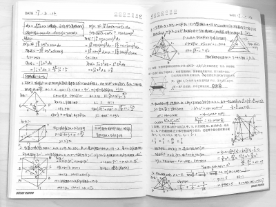 高考学霸笔记本被老师争相收藏 不少写得比教案还好