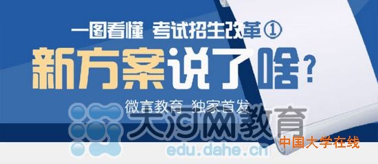 全面解析高考改革方案：不分文理科取消艺体特长生加分