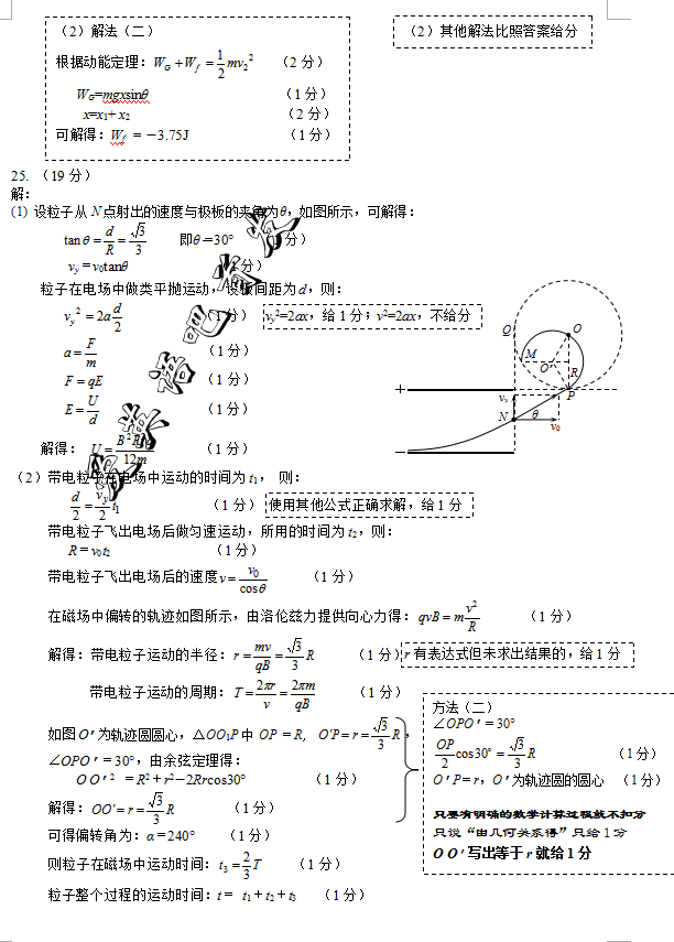 2016东三省二模理综答案2016年东北三省四市教研联合体高考模拟二理综试题