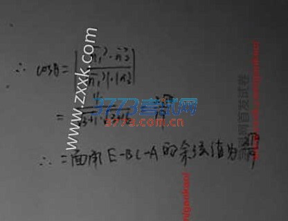 2016年新课标1数学理科高考试题及答案（图片）