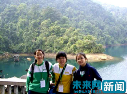 香港中学生参加游学团活动。(受访者供图)